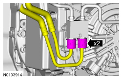 Ford Taurus. Engine