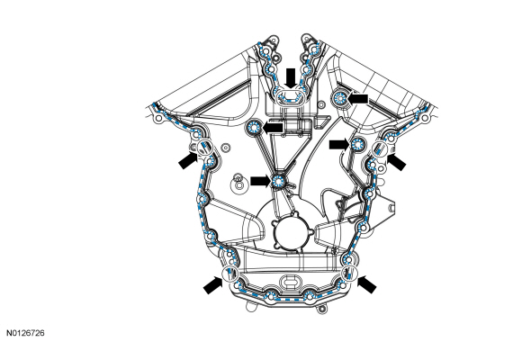 Ford Taurus. Engine