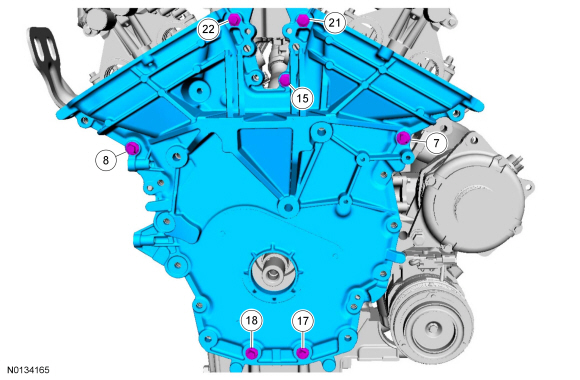 Ford Taurus. Engine