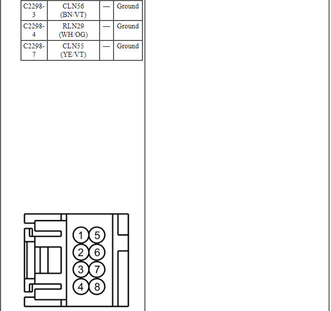 Ford Taurus. Instrumentation and Warning Systems