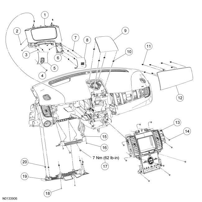 Ford Taurus. Body