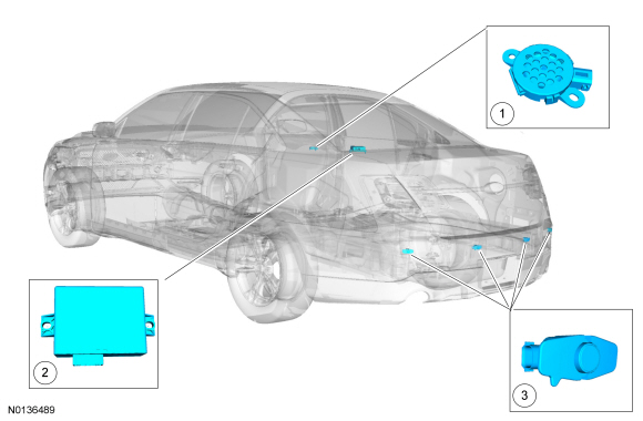 Ford Taurus. Instrumentation and Warning Systems