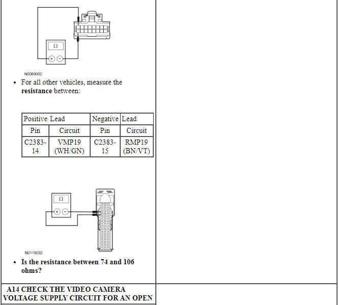 Ford Taurus. Instrumentation and Warning Systems