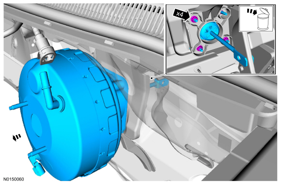 Ford Taurus. Brake System