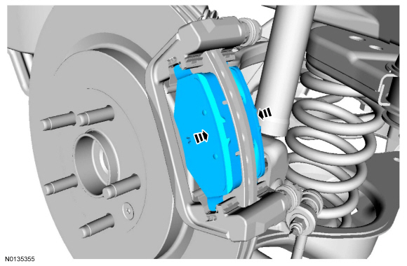 Ford Taurus. Brake System