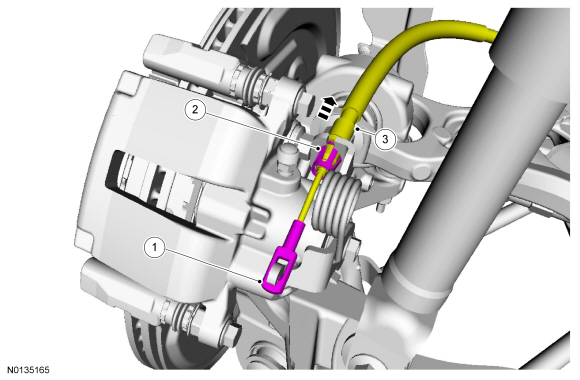 Ford Taurus. Brake System