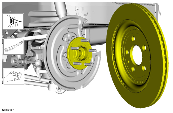 Ford Taurus. Brake System