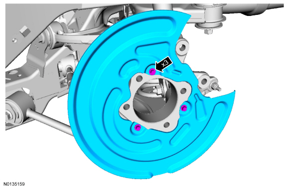 Ford Taurus. Brake System