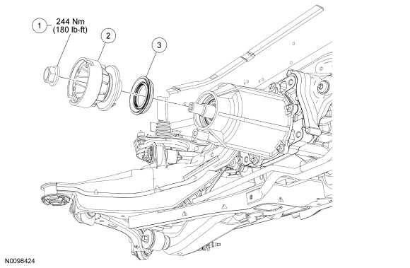 Ford Taurus. Driveline