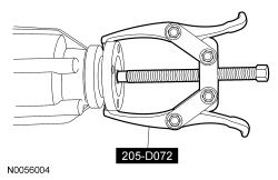 Ford Taurus. Driveline