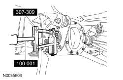 Ford Taurus. Driveline