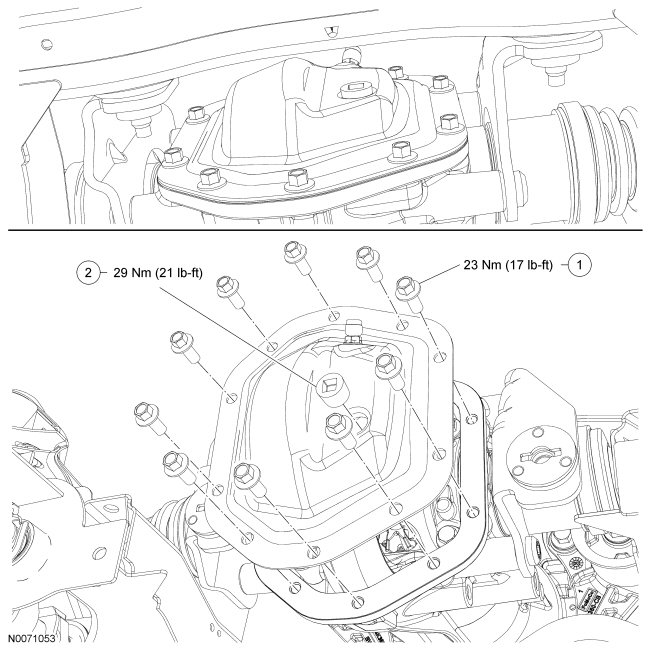 Ford Taurus. Driveline