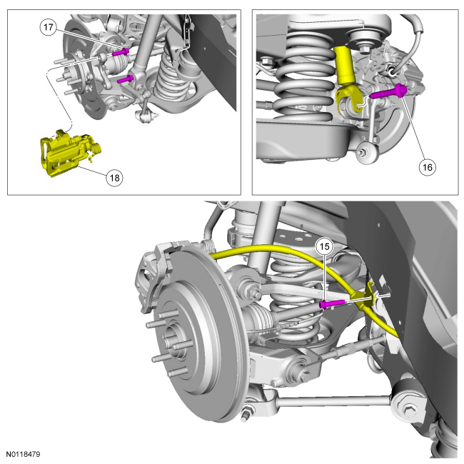 Ford Taurus. Suspension