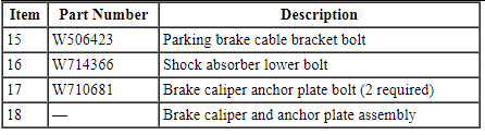 Ford Taurus. Suspension