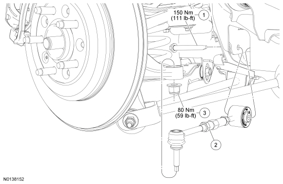 Ford Taurus. Suspension