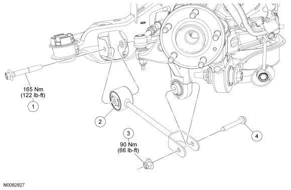 Ford Taurus. Suspension