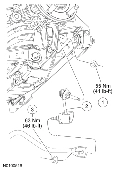 Ford Taurus. Suspension