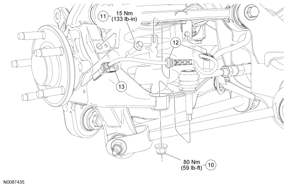 Ford Taurus. Suspension