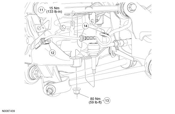 Ford Taurus. Suspension