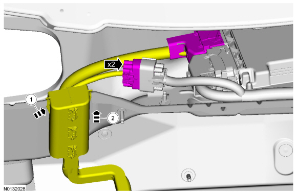 Ford Taurus. Engine