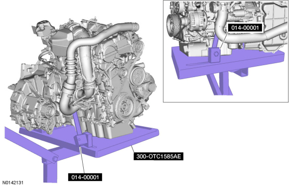 Ford Taurus. Engine