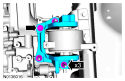 Ford Taurus. Engine