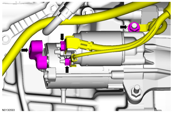 Ford Taurus. Engine