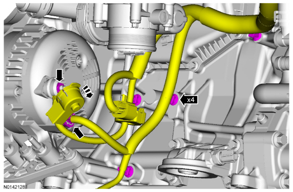 Ford Taurus. Engine