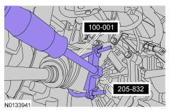 Ford Taurus. Engine