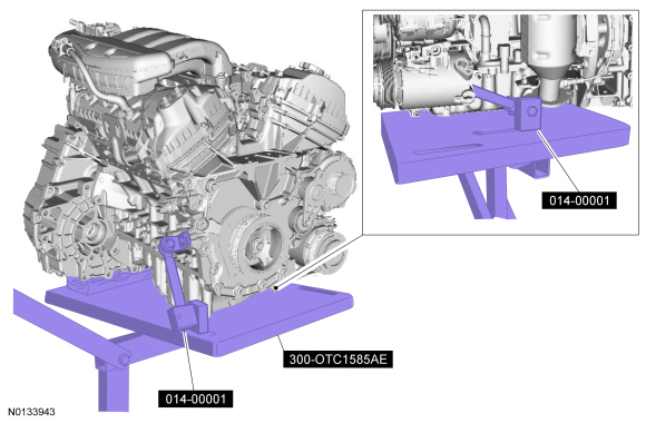 Ford Taurus. Engine