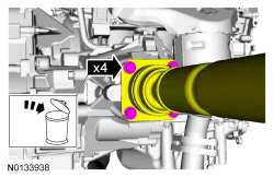 Ford Taurus. Engine