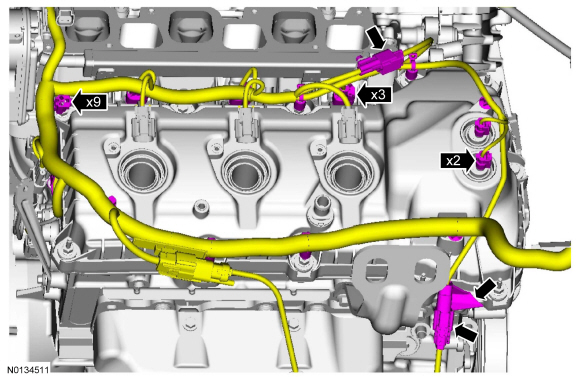 Ford Taurus. Engine