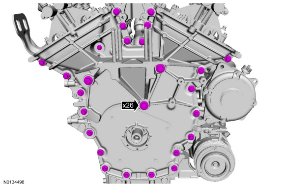 Ford Taurus. Engine