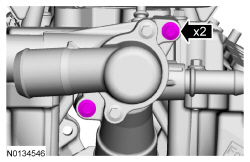 Ford Taurus. Engine