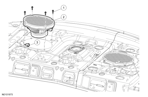 Ford Taurus. Audio Systems