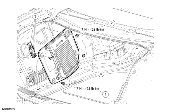 Ford Taurus. Audio Systems