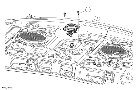 Ford Taurus. Audio Systems