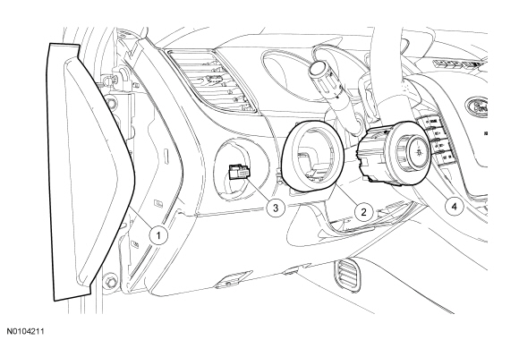 Ford Taurus. Lighting