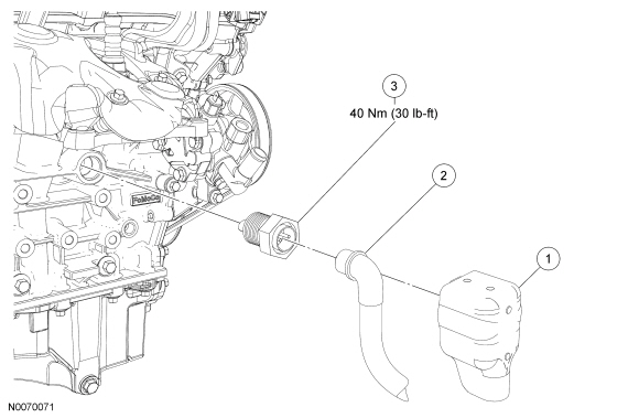 Ford Taurus. Engine