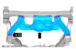 Ford Taurus. Engine