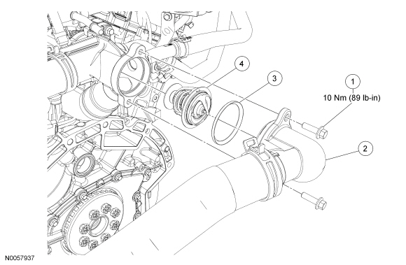 Ford Taurus. Engine