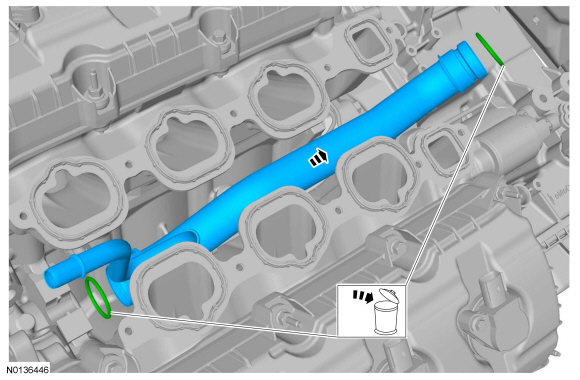 Ford Taurus. Engine