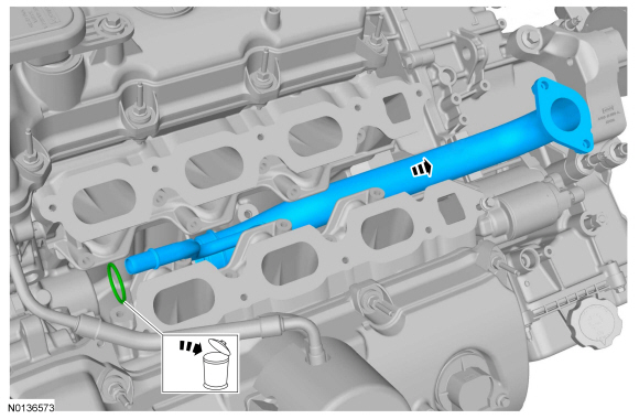 Ford Taurus. Engine