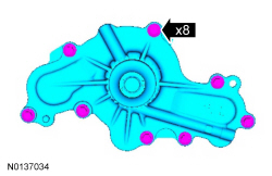 Ford Taurus. Engine