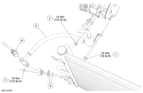 Ford Taurus. Climate Control System