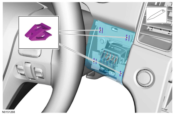 Ford Taurus. Climate Control System