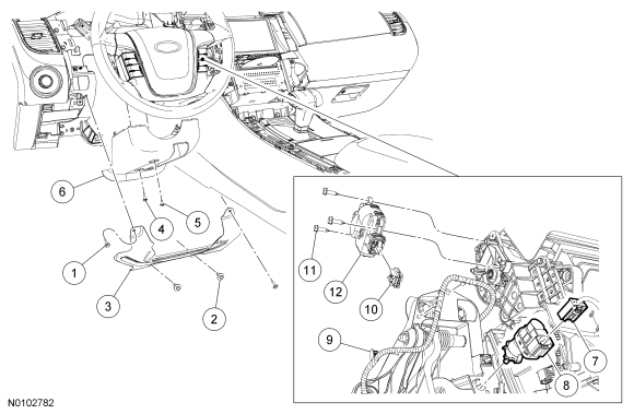 Ford Taurus. Climate Control System