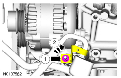 Ford Taurus. Battery and Charging System