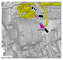 Ford Taurus. Battery and Charging System