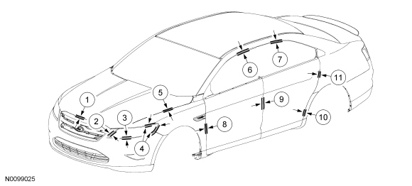 Ford Taurus. Body